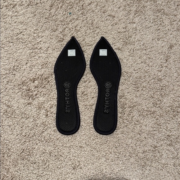 Rothy's Black and Brown Bow Flats - Picture 7 of 7